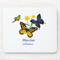 Physician Butterfly mousepads by doctor_stuff Physician Butterfly mousepads