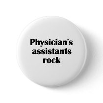 Physician's Assistants Rock Pin