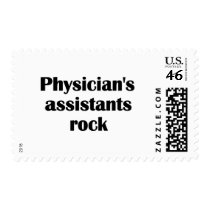 Physician's Assistants Rock Postage Stamps