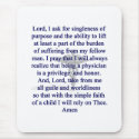 Physician's Prayer Mouse pad mousepads