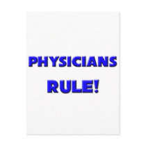 Physicians Rule! postcards