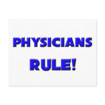 Physicians Rule! postcards