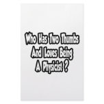 Physicist Joke...Two Thumbs Personalized Stationery
