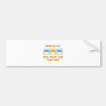 Physicist ... Will Work For Cupcakes Bumper Stickers