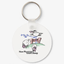 Physicists Counting Sheep keychains