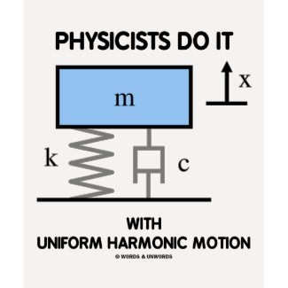 Physicists Do It With Uniform Harmonic Motion shirt