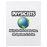 Physicists...Making the World a Better Place flyers