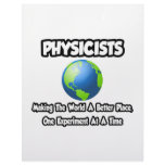 Physicists...Making the World a Better Place Letterhead Template