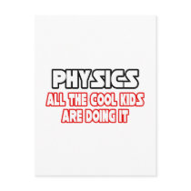 Physics...Cool Kids postcards