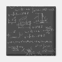 Physics diagrams and formulas fridge magnets