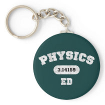 Physics Ed Key Chain