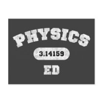 Physics Ed Post Card