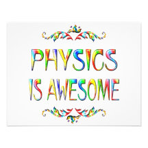 Physics is Awesome Personalized Invitations