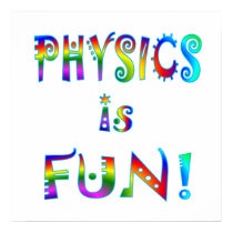 Physics is Fun posters by SchoolAids Physics is Fun posters