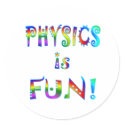 Physics is Fun stickers