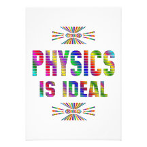 Physics is Ideal Custom Invites