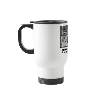 Physics Is Phun (Fun) (Schrödinger's Cat Thought) mug