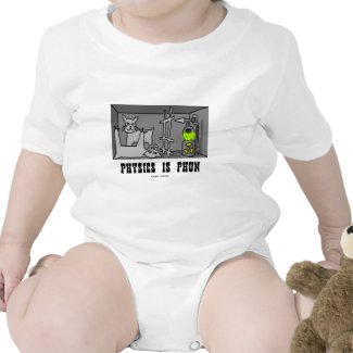 Physics Is Phun (Fun) (Schrödinger's Cat Thought) shirt