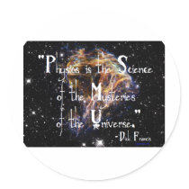 Physics is the Science stickers