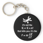 physics - it's the sudden deceleration that kills  keychains