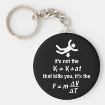 physics - it's the sudden deceleration that kills  keychains