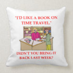 physics joke pillow