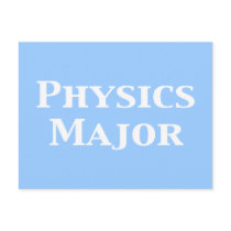Physics Major Gifts postcards