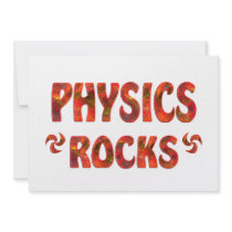 PHYSICS ROCKS CUSTOM INVITES