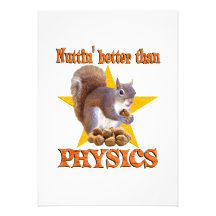 Physics Squirrel Invitation
