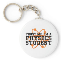 Physics Student Key Chains