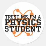 Physics Student Sticker