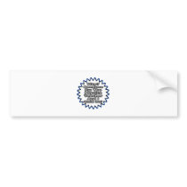 Physics Teacher...Because I Said So bumper stickers