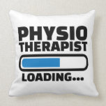 Physiotherapist loading pillow