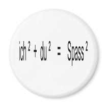 Phytagoras ich und du = Spass magnets by kunstmichel Phytagoras ich und du = Spass magnets