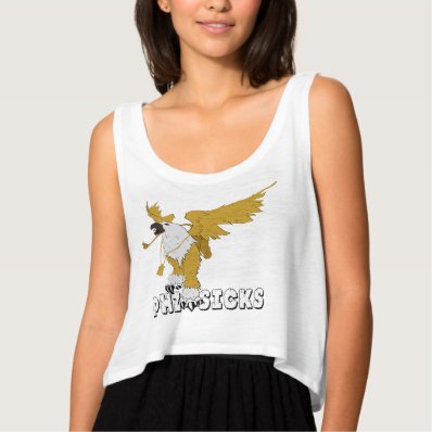 PHZ-Sicks ' Griffin Bella Flowy Crop Tank Top