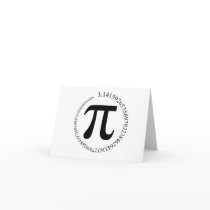 Pi (π) Day cards