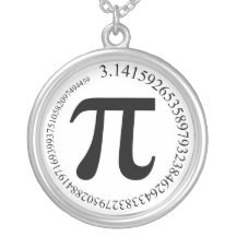Pi (π) Day Necklaces