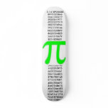 pi, 3.1415926535 8979323846 2643383279 50288419... skateboards