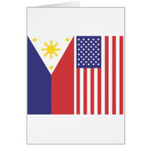 PI and US Flags Card