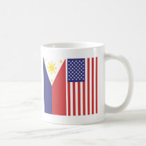 PI and US Flags mugs