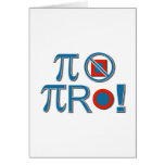 Pi Are Not Square! Greeting Card