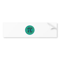 PI bumper stickers