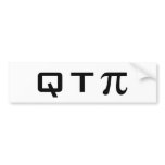 Pi Bumper Sticker