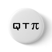 Pi Pinback Button