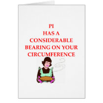 PI GREETING CARD