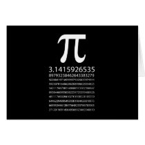 Pi Greeting Card