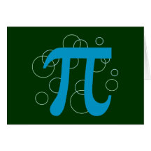 Pi Circles Card