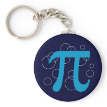 Pi Circles Keychains