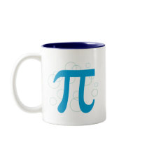 Pi Circles Coffee Mug