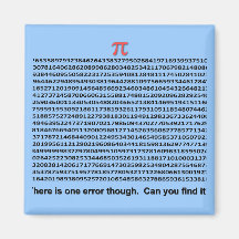 Pi Day Magnet